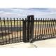 Wholesale Custom Designed Aluminium Garrison Fence Panels for Garden Fencing