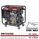 188F Portable Diesel Welding Generator Set AC 4.5kw Excitation Electric Start