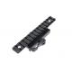 Tactical 20MM Quick Release Mount Adapter 13 Slots Fit 20mm Picatinny Weaver Rail Base / Hunting Accessories