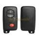 Toyota 3 Buttons Smart Key Shell with Emergency Key Insert