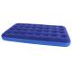 Child Adult Flocked Air Bed Single Inflatable Air Mattress 191x137x22cm