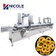 Ss Snacks Continuous Pellet Frying Line Electric Gas 220v 380v Food Grade