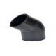 25mm DN1000 High Polyethylene Tube Fittings / 90deg Equal Elbow