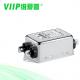 Nominal Center Frequency 50/60Hz Industrial Single Phase Power Line Filter with Input Impedance 500VDC/100MOHM MIN