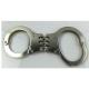 Snap Shackles Stainless Steel Hand Cuffs Police Use Silver Black