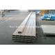 Steel Pipe Square Downspout Roll Forming Machinery Full Automatic 8 - 10m/Min