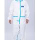 Antibacterial Non Woven Disposable Coverall Medical Protective Suit 170cm With Shoe Cover
