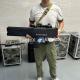 Powerful 8-Frequency 2000M Anti FPV Drone Gun Handheld Portable Drone Jammer 433MHz -5.8G