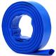 DAVCO 1.25 × 50' Pool Backwash Hose, Heavy Duty Reinforced Blue PVC Lay Flat Water Discharge Hoses