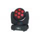 7 Pcs x 10 Watt 4 In1 Mini LED Moving Head Light For Party / Stage
