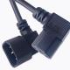 L Type Extension Power Cord 3C 10A 250V Plug With PVC Jacket Custom Length