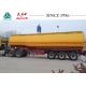 Gasoline / Fuel Truck Trailer With Germany Type BPW Axle , High Efficiency