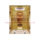 Load 630KG Double Door Machine Roomless Passage Elevator with Hairline Stainless Steel