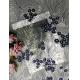 60 Yards Navy 3D Floral Embroidery Crochet Lace Fabric