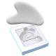Express Shipping White Jade Stone Gua Sha for Face Lifting Massage on Neck and Back