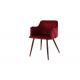 Luxury Modern Living Room 0.21CBM 14.5KGS Metal Velvet Chair