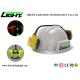 Multifunctional Cordless Led Miners Cap Lamp 358lum 3.7V For Underground Safety