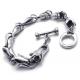 High Quality Tagor Stainless Steel Jewelry Fashion Men's Casting Bracelet PXB065