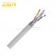 SFTP CAT6 Network Cable 23 AWG , 550 MHz CAT6 Patch Cable With PVC Jacket , TC Wire