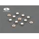 Electrical Sterling Silver Contact Rivets Round Head For Circuit Breakers