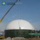 Anaerobic Digester Tank  With Double Membrane Membrane Gas Holder For Anaerobic Digestion Plants