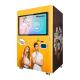110V Coin Operated Ice Cream Vending Machines FCC Certified