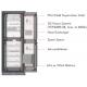 600A LED Server Rack Cabinet With Heat Exchanger LionRock ODM