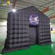 Advertising Black Inflatable Nightclub Tent Party Camping Trade Show Tent