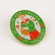 Printing Letterpress Printing Custom Enamel Pin for Souvenir Circle Metal Pin Badge