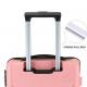 Polyester Lining Hard Shell Luggage Set 24''  Trolley Suitcase Tsa Luggage Lock 3 Pcs Pp Carry On