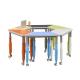 Modern Height Adjustable Melamine Board Training Room Tables And Chairs