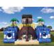 giant inflatable fun city , inflatable amusement park , inflatable playground balloon