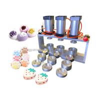 Mechanical Handmade Bath Bomb Press Pneumatic Soap Stamping Machine with 15 KG Weight