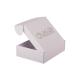 Custom Logo White Packaging Paper Box Hot Stamping 250gsm 300gsm