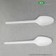 Eco Friendly Biodegradable 4.7 Ice Cream Spoon 100% All-Natural Utensils natural starch fork spoon knife