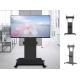 Film Hospital Holder Mobile Stand TV With Wheels Cart Trolleys Tv Stand 75 Inch