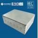 Outside Galvanized Square IEC 61386 Steel Electric Cable Junction Box 400x300x150mm