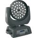 LCD Display LED Zoom Moving Head Light / Platinum Wash LED Zoom Large Smooth Scan