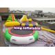 Heat Sealing Blow Up PVC Water Combine Toys /  Tower Slide Iceberg Trampoline And Water Blob