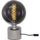 G200 Retro  E27 Extra Large Globe Bulb 8w 700lm Smoky Glass Color 220v