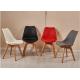 No Deformation Contemporary Wood Dining Chairs , Luxury Modern Accent Chairs