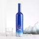 700ml 750ml Classic Vodka Bottle with Frost and Cork Screen Printing in Round Shape