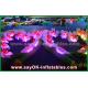 Party Inflatable Lighting Decoration Led Flower Chain Oxford Cloth Inflatable Flowers With LED Lights