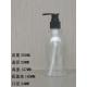 250ML 500ML 1000ML Round Cosmetic PET/HDPE Bottles with Spray,Lotion,fliotop,screw cap