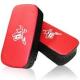 High Quality Artificial Leather Curved Taekwondo Focus Mittkick boxing target, karate target paddle kicking pad For Whol