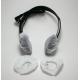 White MRI Headphone Covers Sanitary Headphone Ear Cushion Cover