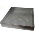 Reusable Bbq Serving Rectangular 304 Stainless Steel Wire Mesh Trays