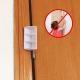 Multifunctional Odorless Plastic Door Clip , Portable Door Hinge Pinch Guard