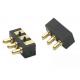 2.54mm Female POGO Pin Connector 3 Pin 2.5mm Pitch SMT Male 1A