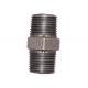 1/2 Inch Black Malleable Iron Pipe Fittings Hex Nipple Casting For Oil And Gas